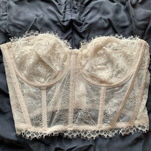 Victoria's Secret Dream Angels lace bustier 36C